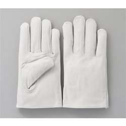 牛革クレスト手袋 丸指型 LL CN-514