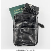 インナーモジュール フルレザー ジッパーポケット Mサイズ ブラック LE-HIDD-ZIPP-PK-M