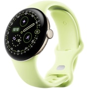 Google Pixel Watch 4 （Wi-Fiモデル） 41mm Champagne Gold アルミケース / Lemongrass アクティブ バンド GA06002-US