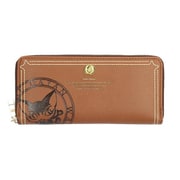 BebeDayan ベベダヤン ラウンド長財布 長財布 コアスタンプブラウン bbdylwallet BB5-1441