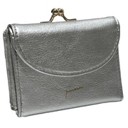 Pisoraro ピソラロ がま口ミニウォレット 財布 SILVER pr247 PR247