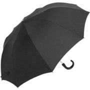 折りたたみ傘 アーチ型ハンドル 雨用傘 TEL1 Maple Crook TEL1 BK/BK