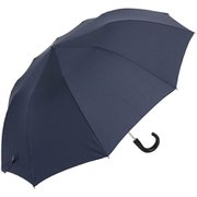 折りたたみ傘 アーチ型ハンドル 雨用傘 TEL1 Maple Crook TEL1 BK/NV