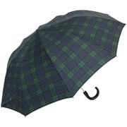 折りたたみ傘 アーチ型ハンドル 雨用傘 TEL1 Maple Crook TEL1 BK/BKTartan