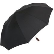 折りたたみ傘 ストレート型ハンドル 雨用傘 TEL2 Maple Straight TEL2 BR/BK