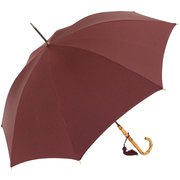 長傘 晴雨兼用傘 アーチ型ハンドル WL4 Whangee Crook WL4 BR/Bordo