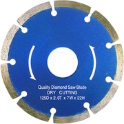 ダイヤモンドカッターセグメント 125mm #100162