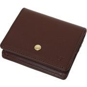 牛革コンパクト財布 ブラウン 日本製 MF-9256