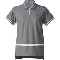 ORIGIN TOP レディース テニス シャツ グレー（GY00） Lサイズ BWG5380