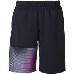 PURE SHORT PANTS メンズ テニス ハーフパンツ ブラック(BK00) XLサイズ BUG5453