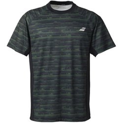 CLUB SHORT SLEEVE SHIRT メンズ テニス 半袖シャツ グリーン（125） Mサイズ BUG4312C