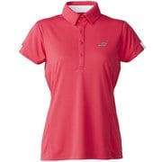 CLUB SHORT SLEEVE SHIRT レディース テニス シャツ ピンク（156） Lサイズ BWG5331C