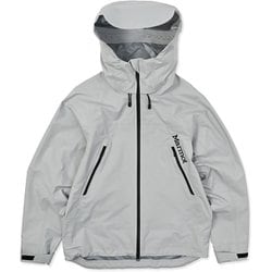 ゴアテックスオーディンジャケット メンズ 防水ジャケット シルバー Sサイズ MTFW25MRN001