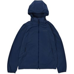 ヘキサジャケット メンズ ウインドブレーカー ネイビー Lサイズ MTFW25MJK020
