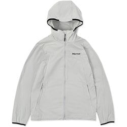 ヘキサジャケット メンズ ウインドブレーカー シルバー Lサイズ MTFW25MJK020