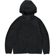 ウィメンズヘキサジャケット レディース ウインドブレーカー ブラック Mサイズ MTFW25WJK021