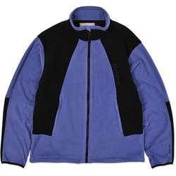 ポーラライトフリースジャケット メンズ フリース パープル Mサイズ MTFW25MFL033