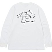 セイクリッドマウンテンロングスリーブティーシャツ メンズ カットソー ホワイト Lサイズ MTFW25MLS067