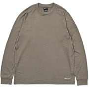 マーモットメリノウールロングティー ユニセックス カットソー モカ(C085) Lサイズ MTFW25ULS074