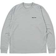 クライムスキンロングスリーブ メンズ カットソー シルバー XLサイズ MTFW25MLS077