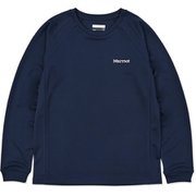 ウィメンズクライムスキンロングスリーブ レディース カットソー ネイビー Mサイズ MTFW25WLS078