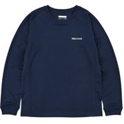 ウィメンズクライムスキンロングスリーブ レディース カットソー ネイビー Lサイズ MTFW25WLS078