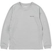 ウィメンズクライムスキンロングスリーブ レディース カットソー シルバー Lサイズ MTFW25WLS078