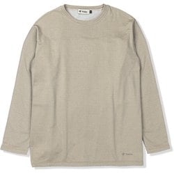 TSEXストレッチグリッドクルー メンズ フリース サンド（005） XLサイズ 5115481