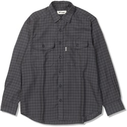 TSシャドーチェックシャツ メンズ シャツ ネイビー（046） Lサイズ 5112524