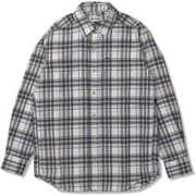 TSラフチェックシャツ メンズ シャツ アイボリー（003） XLサイズ 5112529