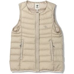 PFユニットダウンベスト レディース ダウンウェア グラナイトサンド(228) Lサイズ 8113529