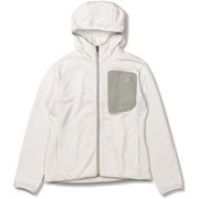 グリッドウールフーディ レディース フリース ホワイトxグレー（251） WMサイズ 5115514