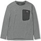 グリッドウールクルー レディース カットソー グレー（020） WMサイズ 5115517