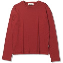 マイクロアゼリラックスクルー レディース カットソー レッド（080） Mサイズ 8115568