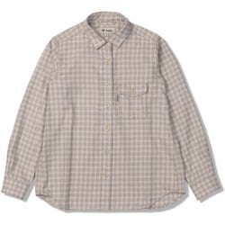 TSシャドーチェックシャツ レディース シャツ アイボリー（003） Sサイズ 8112576