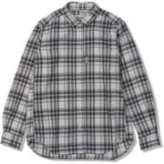TSラフチェックシャツ レディース シャツ アイボリー（003） Sサイズ 8112473