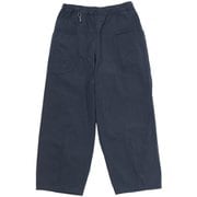 ヴィンテージナイロンのカーブパンツ ユニセックス ロングパンツ アオニビ(A28) サイズ一(XSサイズ) 022040