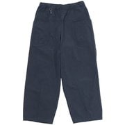 ヴィンテージナイロンのカーブパンツ ユニセックス ロングパンツ アオニビ(A28) サイズ五(XLサイズ) 022040