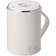 マグカップ型 電気鍋 小型 350ml 1人用 旅行/出張/自宅/オフィス用 卓上調理 湯沸かし 保温 煮込み Cook Mug ベージュ TGM20A-C