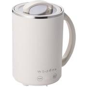 マグカップ型 電気鍋 小型 500ml 大容量 1人用 旅行/出張/自宅/オフィス用 卓上調理 6モード 湯沸かし 保温 煮込み Cook Mug plus ベージュ TGM30A-C