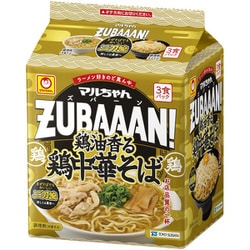 マルちゃんZUBAAAN！ 鶏油香る鶏中華そば 3食パック 120g×3