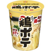 【限定】 濃厚鶏白湯ラーメン!! 鶏ポテ 皮付きポテト入り 93g