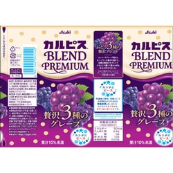 取寄] アサヒ カルピス BLEND PREMIUM 贅沢 3種 の いちご 素材