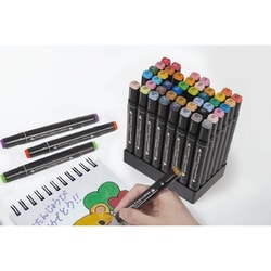 カラフルツインマーカー48色セット HAC4106