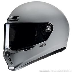フルフェイスヘルメット HJC HJH248 V10 ソリッド GRAY XLサイズ（60-61） HJH248