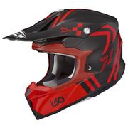 フルフェイスヘルメット HJC i50 ヘックス BLACK/RED（MC1SF）Mサイズ（57-58） HJH249