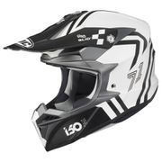フルフェイスヘルメット HJC i50 ヘックス WHITE/BLACK（MC10SF）Mサイズ（57-58） HJH249