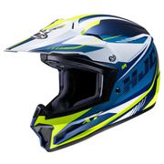 フルフェイスヘルメット HJC CL-XYII ドリフト BL/YELLOW FLUO(MC3HSF)Mサイズ(57-58) HJH251