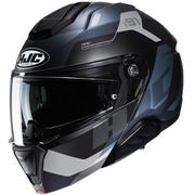 システムヘルメット HJC i91 カースト BLACK（MC5SF）Lサイズ（58-59） HJH272