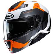 システムヘルメット HJC i91 カースト ORANGE（MC7）Lサイズ（58-59） HJH272